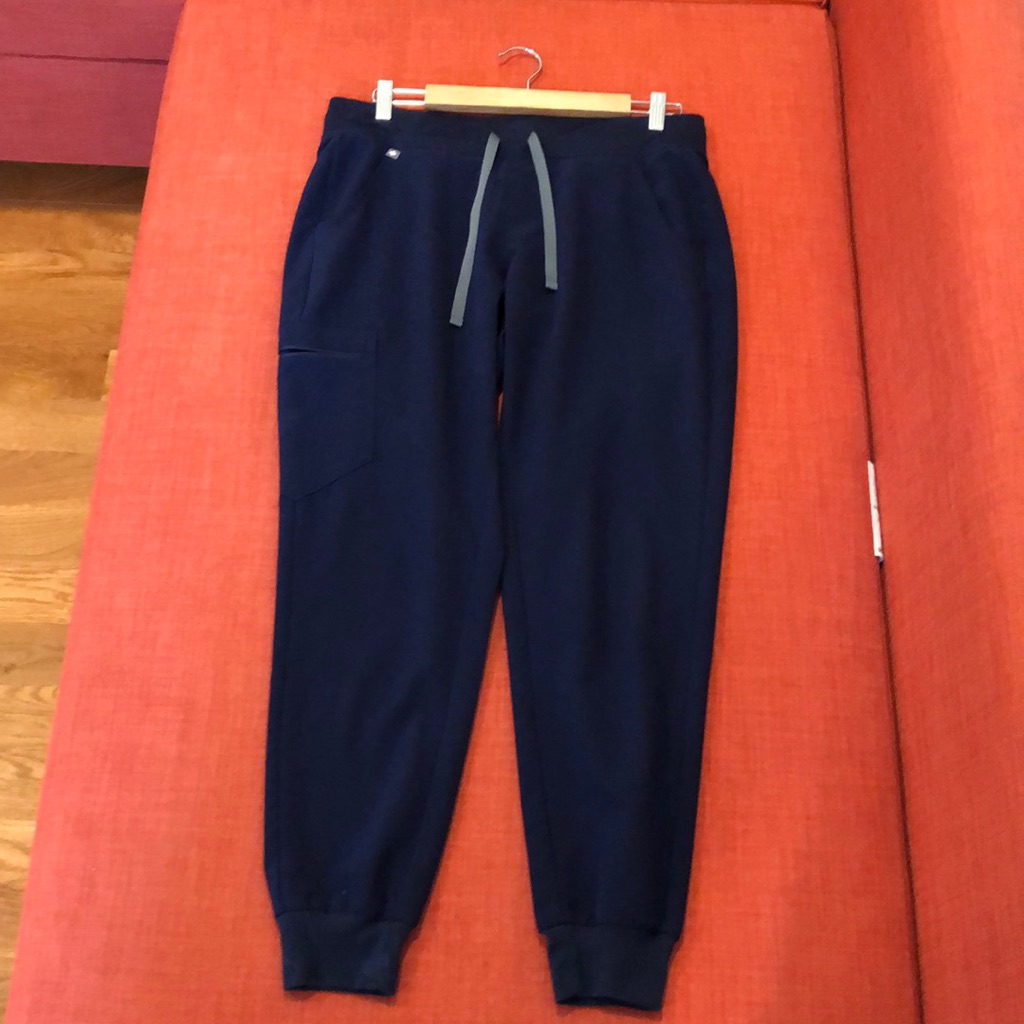 Figs Technical Collection Scrubs Navy Blue Pants M